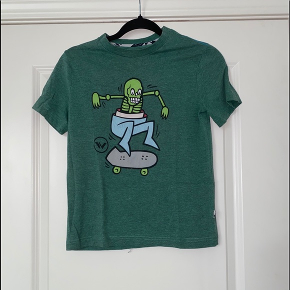 Boys Green Short Sleeve - Picture 2 of 5